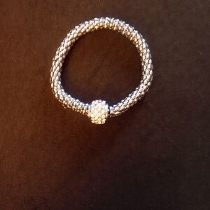 Silver Ring Bracelet